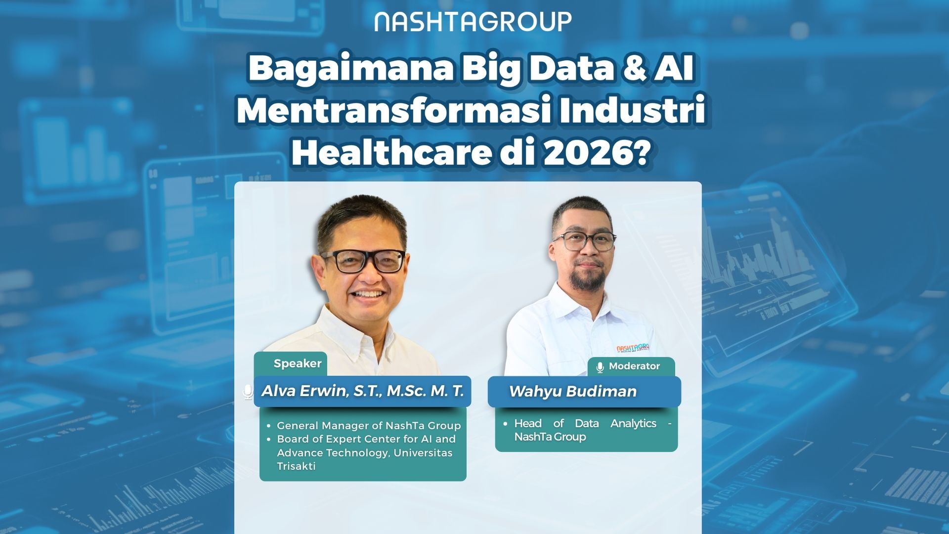 webinar data & ai for healthcare